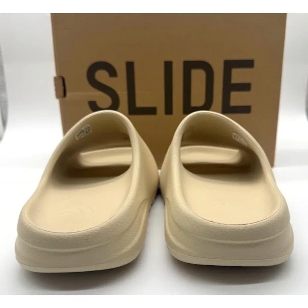 adidas Yeezy Slide Bone FZ5897 US 8 Cream Beige Slides OG Box Authentic